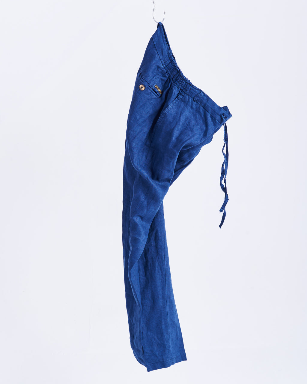 Duke Blue Linen Pants