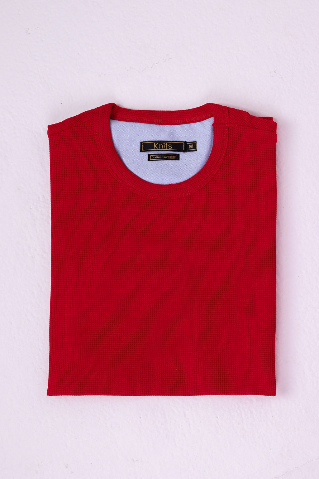 Red Waffle T-shirt