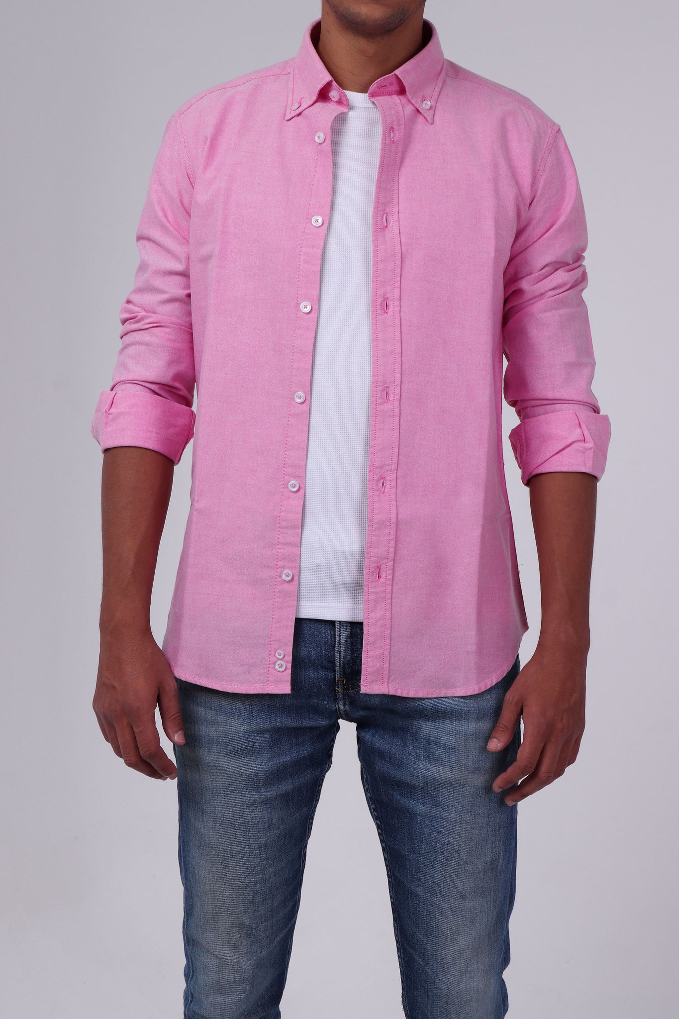 Pink Oxford Shirt