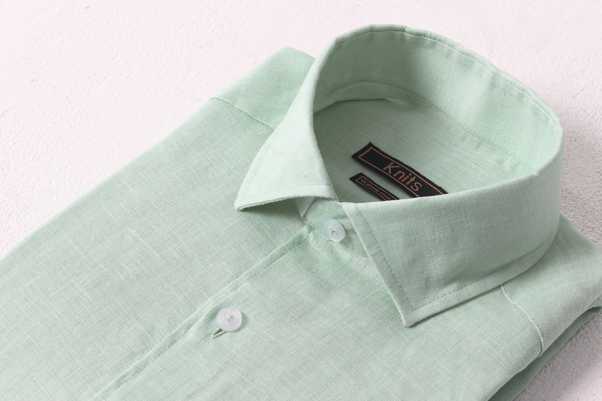 Pistachio Linen Shirt