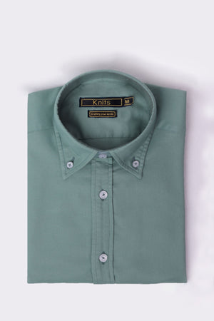 Pastel Green Oxford Shirt